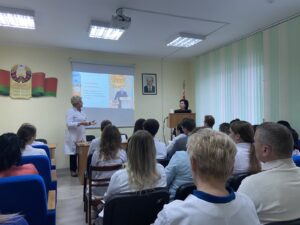 Встреча трудового коллектива с начальником главного управления здравоохранения Гродненского областного исполнительного комитета Кеда Л.Н.