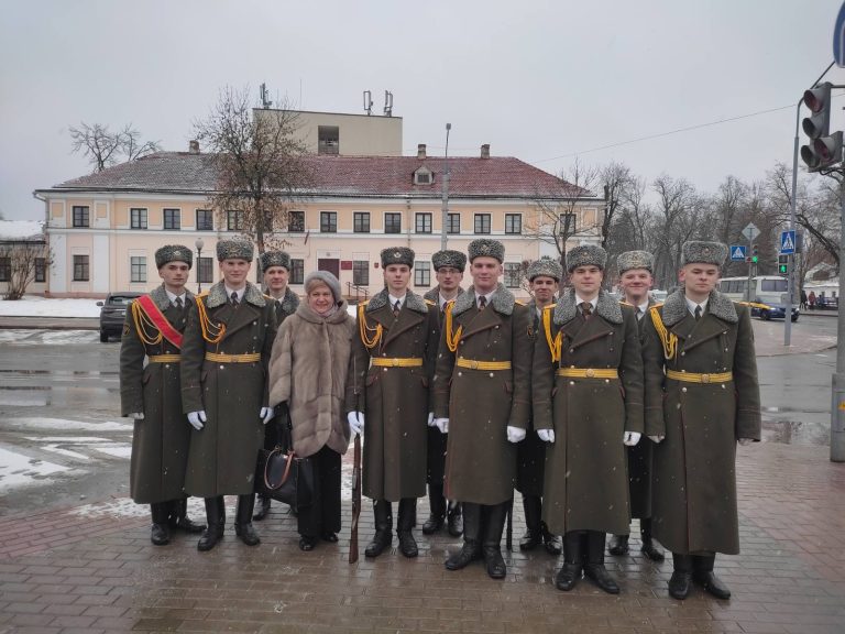 торжественном митинге, посвященном Дню защитников Отечества и Вооруженных Сил Республики Беларусь
