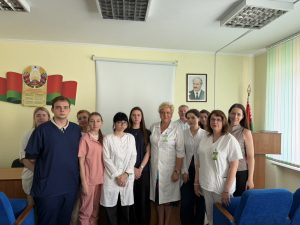 В поликлинике начал работу студенческий отряд!