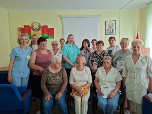 Встреча представителей ЦСОН Ленинского района на базе учреждения с населением пожилого возраста