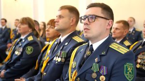От небольших модулей к новейшим технологиям. В Гродно прошло торжество ко Дню таможенника